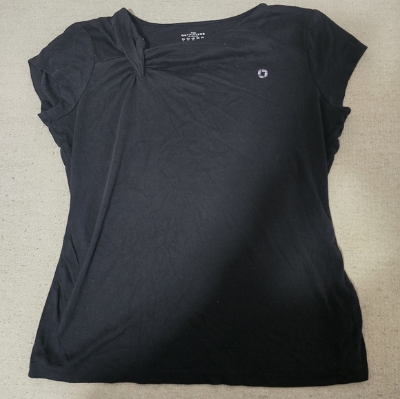 women's JPMorgan Chase black shirt size medium